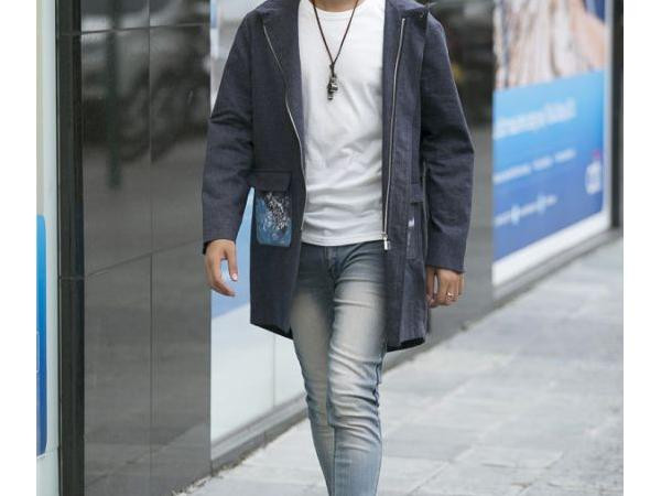 Chùm ảnh: Ngô Kiến Huy năng động, nam tính dạo phố Sài Gòn