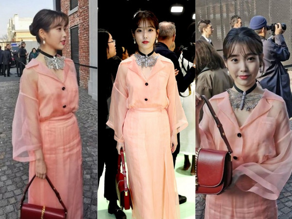 Hiếm hoi lắm mới tham dự show thời trang thì IU lại bị dìm hàng nhan sắc