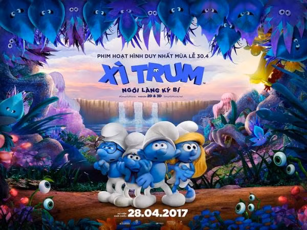 Xì Trum - bộ phim hoạt hình duy nhất dành cho gia đình dịp nghỉ lễ 30/4