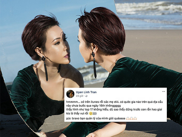 Khoe thứ hạng sản phẩm mới, Uyên Linh bị chỉ trích vì ám chỉ Taylor Swift là "con rắn hao giai"