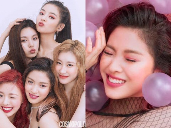 Center Ryujin (ITZY) bị "dìm" thảm hại trong hình họa báo Cosmopolitan