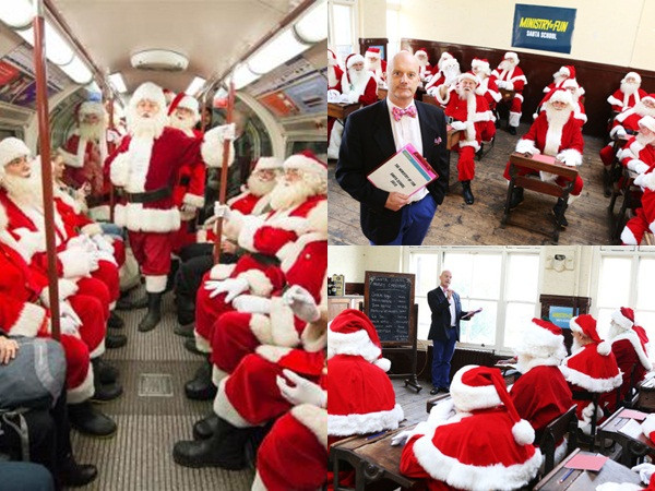 Ngôi trường đào tạo… ông già Noel tại Anh