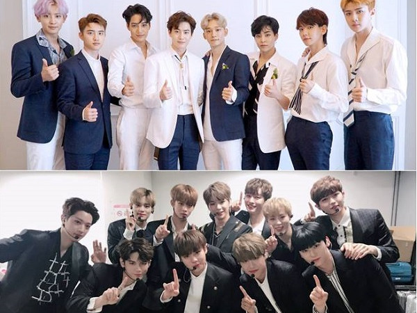 Chỉ cần một hành động nhỏ, EXO và Wanna One đã chứng tỏ mình là những hiệp sĩ lịch lãm
