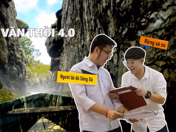 Teen lớp 11 biến tác phẩm Văn học "Người lái đò sông Đà" thành game 3D cực hấp dẫn