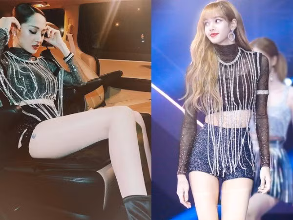 Gây tranh cãi khi "đụng hàng" với trang phục của Lisa (Black Pink), stylist của Bảo Anh nói gì? 