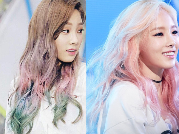 Taeyeon (SNSD) đúng là "thánh ombre" với nhiều kiểu nhuộm tóc vô cùng lạ mắt và thú vị