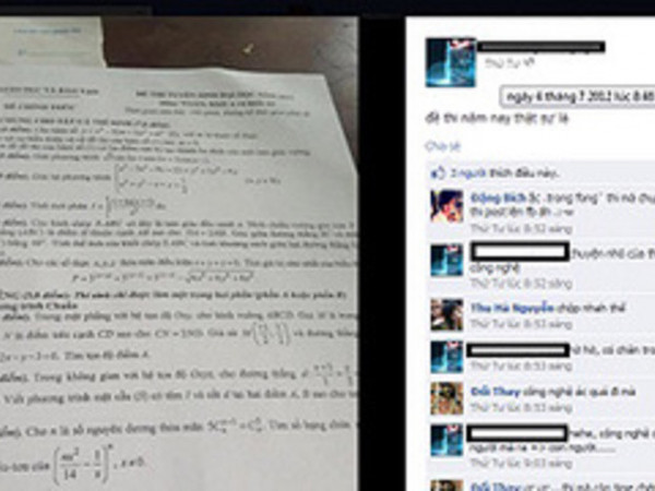 Trả ơn hàng xóm, giáo viên ở Đồng Tháp làm lộ đề thi khối 11