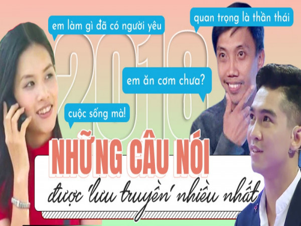 Những câu nói tạo trào lưu được "lưu truyền" nhiều nhất 2018, bạn đã biết hết chưa?