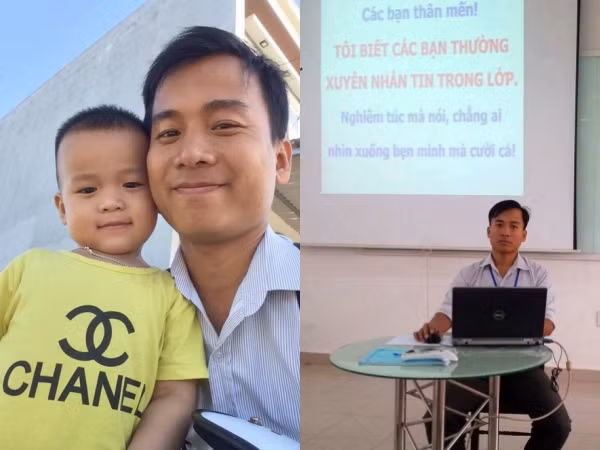 Thầy giáo khiến học sinh "cười bò" khi cảnh cáo việc nhắn tin trong lớp theo cách thức "bá đạo"