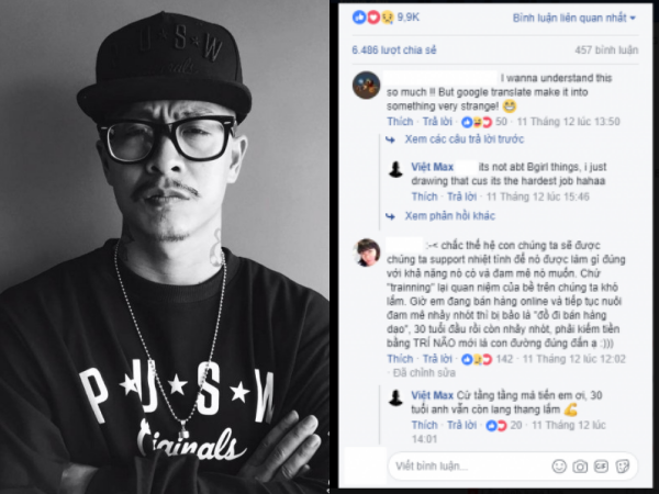 Việt Max nhận "bão like" bởi quan điểm: "Đừng biến ước mơ của bố mẹ thành ước mơ của con"