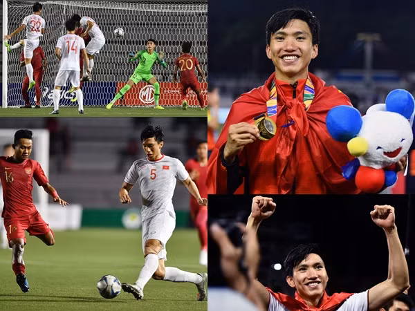 Khoảnh khắc người hùng của Đoàn Văn Hậu ở chung kết SEA Games