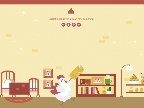 Tạm biệt năm Bính Thân, chào đón năm Đinh Dậu cùng Google