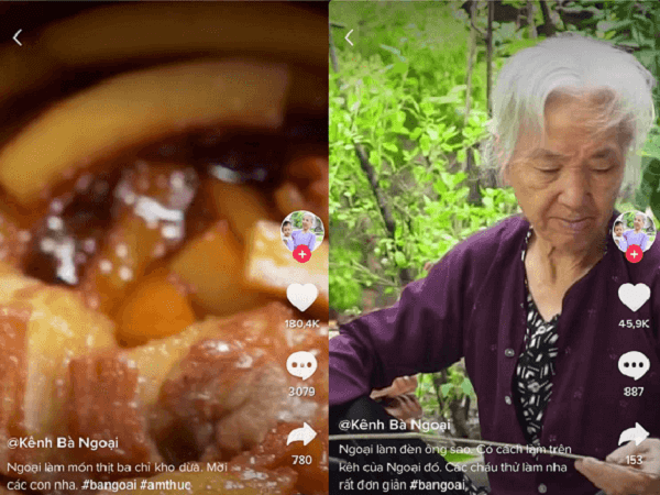 Xuất hiện thêm một Bà Ngoại "gây bão" mạng xã hội sau "cơn sốt" Bà Tân Vlog