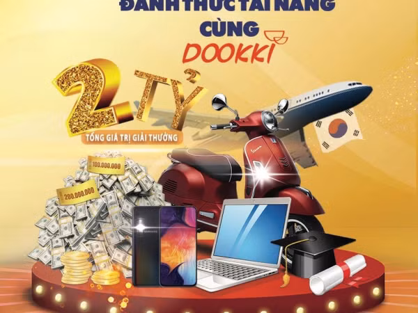 Cơ hội nhận chuyến du lịch Hàn Quốc từ Dookki Việt Nam