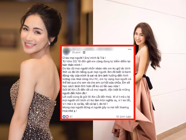 Trưởng FC Hòa Minzy nói gì sau khi quát nạt fan và để thần tượng xin lỗi thay?