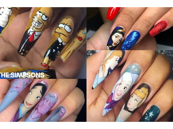 Những mẫu nail mang đến cho bạn cả một thế giới cổ tích