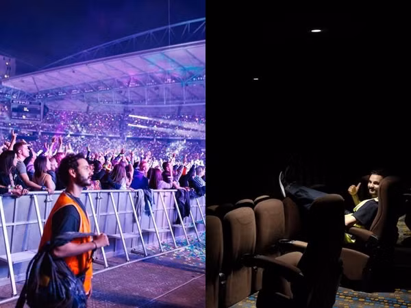 Liều như hai anh chàng này, bạn có thể xem concert của thần tượng… miễn phí