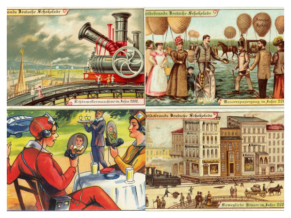 Cuộc sống tương lai trong tưởng tượng của nhân loại cách đây... 100 năm