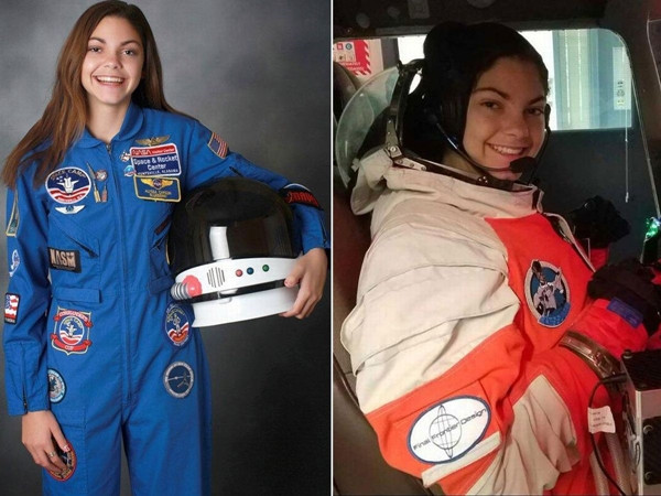 Bạn teen nữ xinh xắn này có thể là người đầu tiên đặt chân lên sao Hỏa!