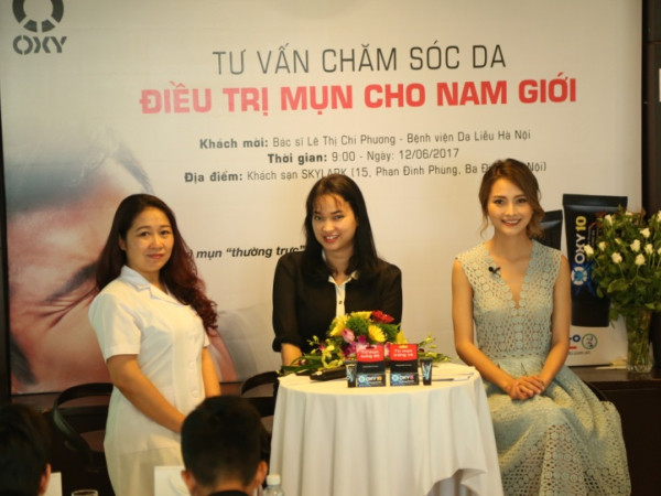 Tư vấn chăm sóc da, điều trị mụn cho nam giới mùa nắng nóng