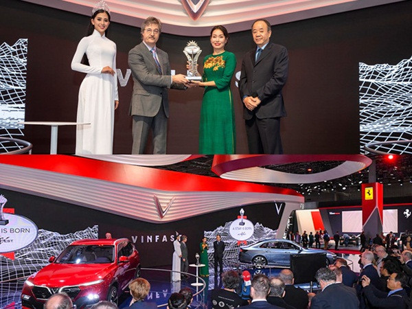 VinFast là "ngôi sao mới" ở Paris Motor Show