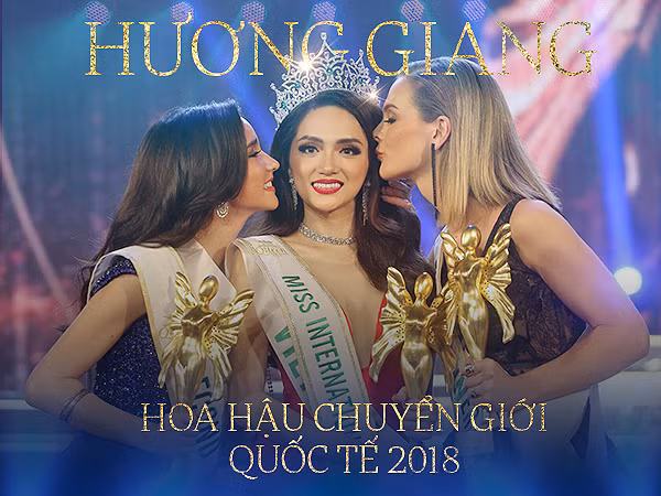 Hương Giang Idol chính thức đăng quang ngôi vị cao nhất tại "Hoa hậu chuyển giới 2018" 