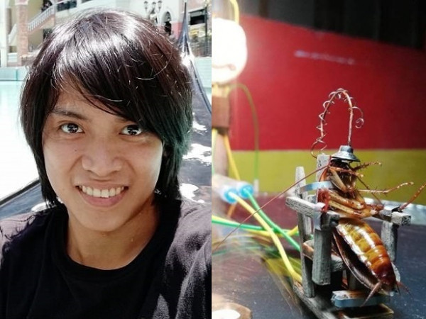 Thanh niên hứng trọn "gạch đá" khi "hành quyết" một con gián trên ghế điện mini