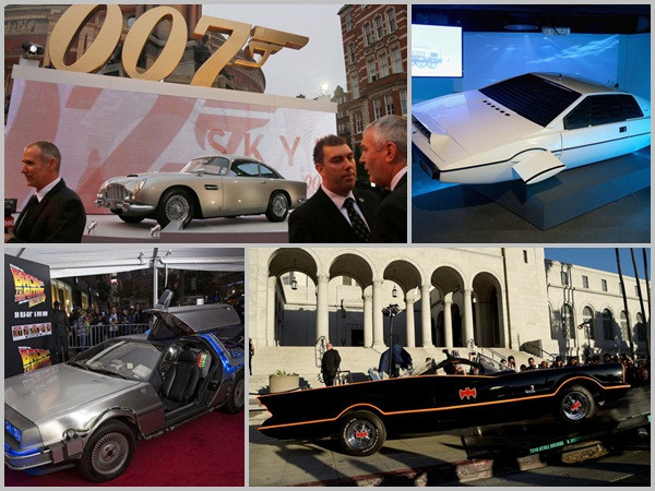 10 chiếc ô tô nổi tiếng nhất trên màn ảnh rộng