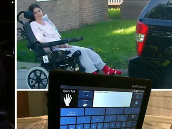 Nghị lực phi thường của cô gái "bị nhốt trong cơ thể chính mình" viết sách bằng ánh mắt