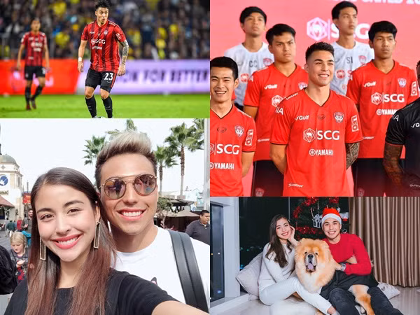 "Ronaldo Thái Lan" cùng CLB với Lâm Tây: Đẹp trai, có bạn gái á hậu