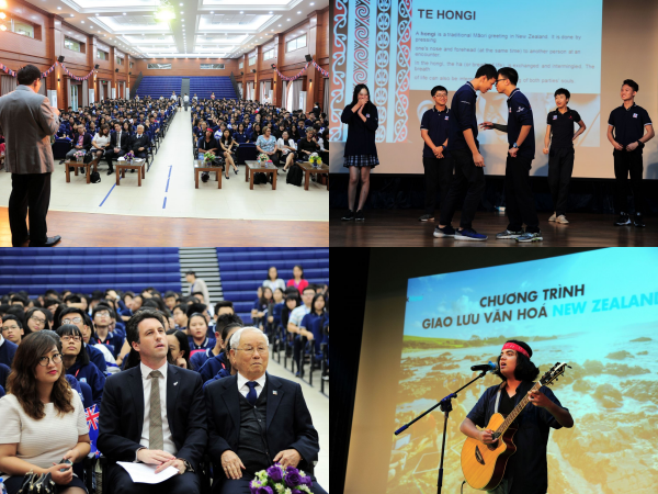 Hà Nội: Teen Nguyễn Siêu trải nghiệm tuần lễ văn hoá New Zealand