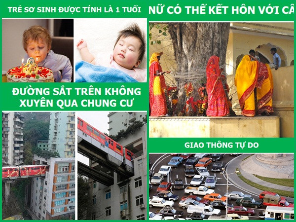 Những điều lạ kỳ trên thế giới khiến bạn phải ngỡ ngàng