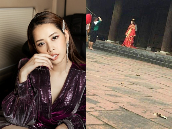 Xuất hiện trong hình ảnh mới, fan đồn đoán Chi Pu sẽ sắp trở lại bằng dự án cổ trang