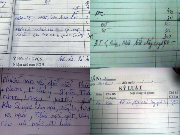 Bạn còn nhớ những lý do "trời ơi đất hỡi" khiến mình phải ngồi sổ đầu bài?