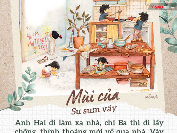 Gia đình là nơi ai cũng nhớ về, yêu thương và trân trọng