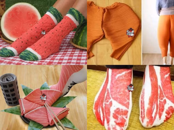 "Hot-trend" mới cho mùa lễ hội: Quần đùi gà, tất dưa hấu "khuynh đảo" giới trẻ