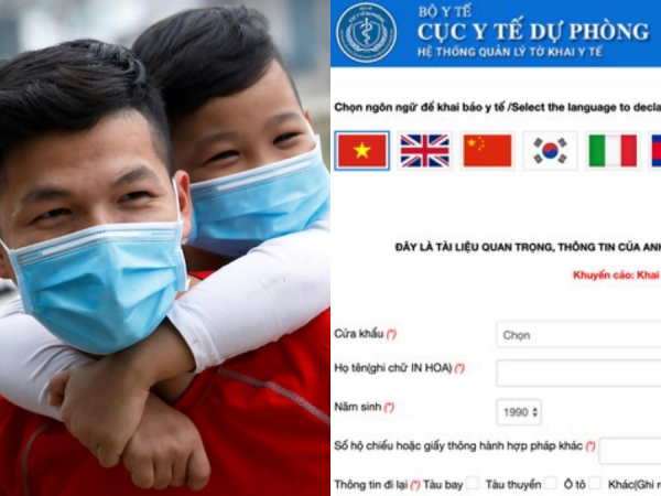 Hướng dẫn các bước khai báo y tế toàn dân trên điện thoại và máy tính