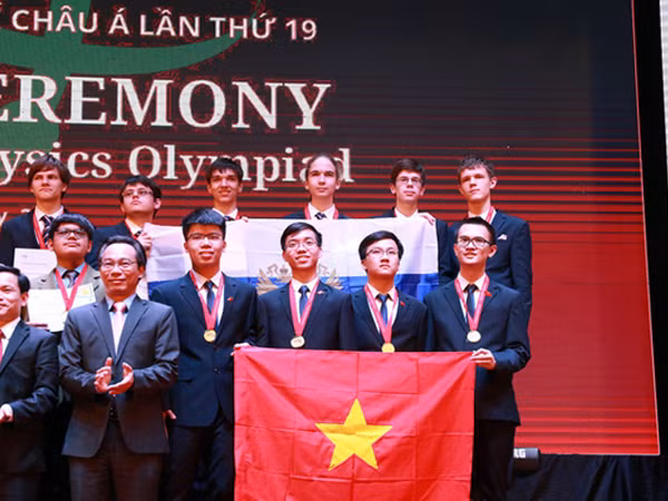Olympic Vật lý châu Á 2018: Việt Nam thắng lớn với 4 HCV, xếp thứ 3 toàn đoàn