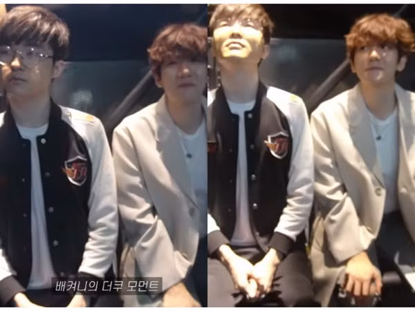 Đến Baekhyun (EXO) cũng ngượng ngùng, xấu hổ khi được ngồi cạnh thần tượng