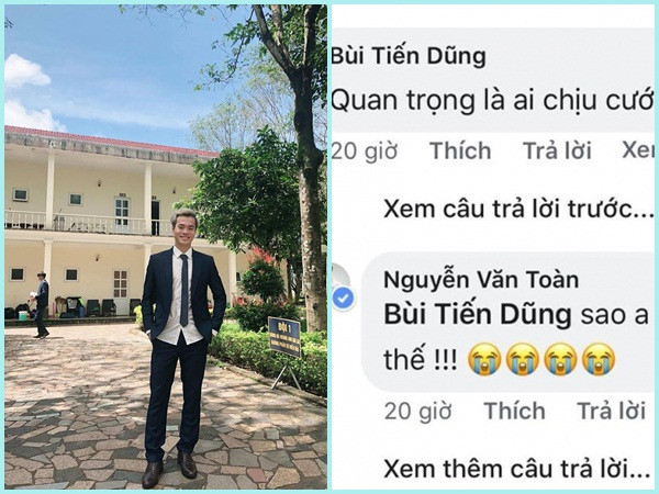 Văn Toàn ăn mặc bảnh bao hỏi cưới vợ được chưa, Bùi Tiến Dũng bình luận "phũ" thế này đây!