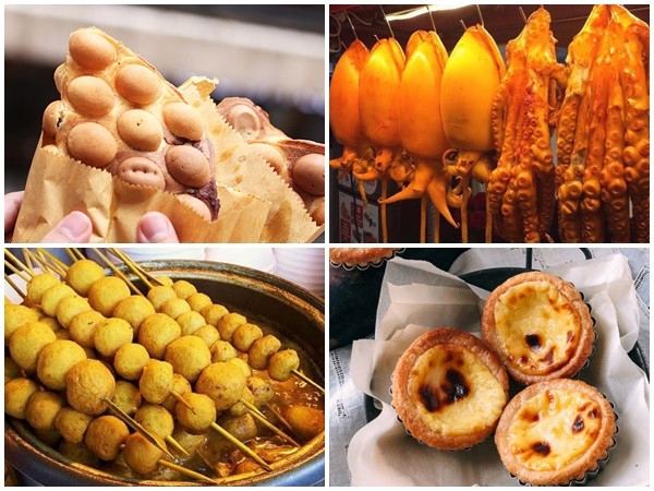 Chẳng cần đi đâu xa cũng có thể thưởng thức các món ăn vặt nổi tiếng của Hồng Kông này