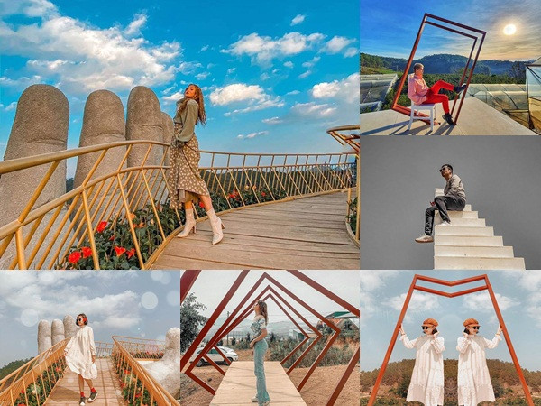 Thỏa sức sống ảo ở cây cầu bàn tay phiên bản thu nhỏ tại Đà Lạt