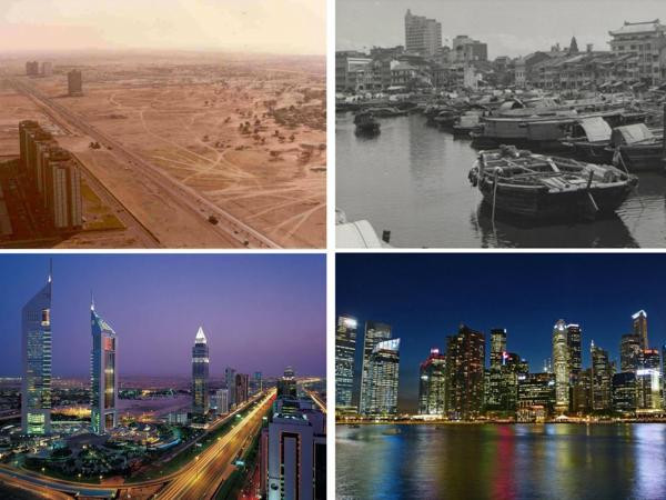 Bạn sẽ sốc khi nhìn thấy quá khứ đối lập của những siêu đô thị hoành tráng bậc nhất thế giới 