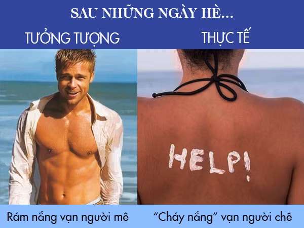 Tưởng tượng và thực tế sau những ngày Hè