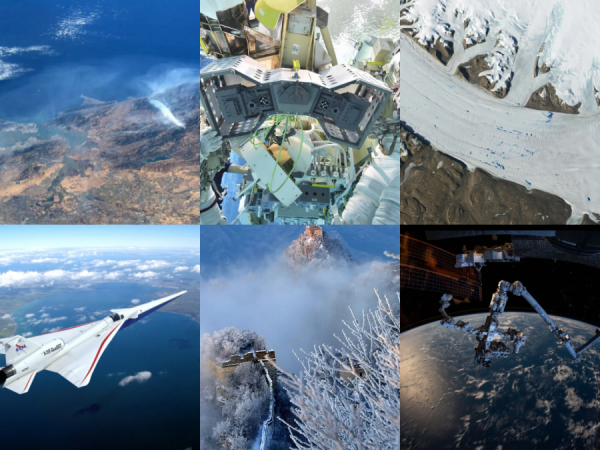 NASA công bố chùm ảnh ấn tượng mở đầu năm 2020 từ vệ tinh không gian