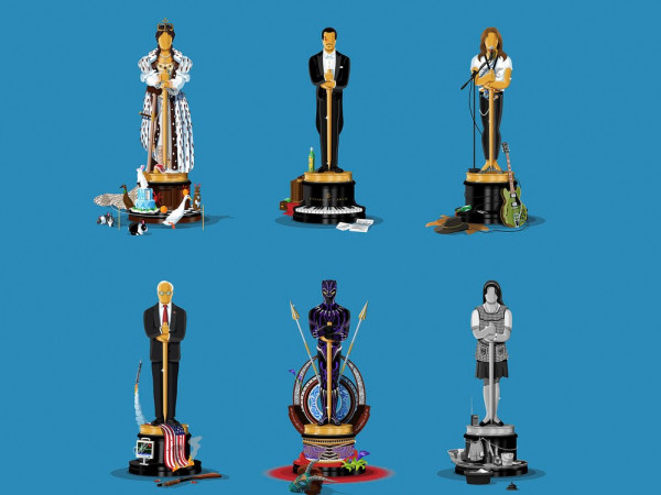 Thử chơi lớn xem fan có trầm trồ, vị họa sĩ đã vẽ tượng Oscars cho tất cả bộ phim