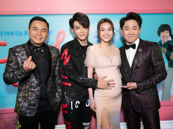 Lần đầu "nên duyên" với Lan Ngọc, Trấn Thành được cả showbiz đến chúc mừng