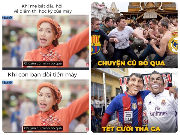 Hot trend “Chuyện cũ bỏ qua” vừa “lên sàn” đã được cư dân mạng rào rào chế ảnh