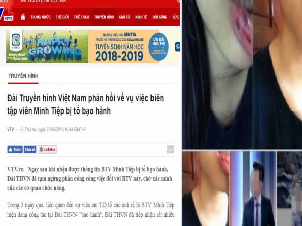 Đài Truyền hình Việt Nam phản hồi chính thức vụ MC Minh Tiệp bị em vợ tố bạo hành