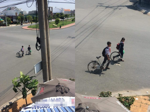 Hình ảnh "dịu mát" giữa mùa nắng nóng: Cô gái năm ấy xách bánh xe cho bạn giờ ra sao?